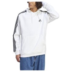Худи adidas Sportswear Essentials Fleece 3 Stripes, белый