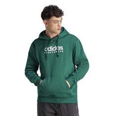 Худи adidas Sportswear All Szn Fleece Graphic, зеленый