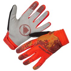 Длинные перчатки Endura Singletrack, красный