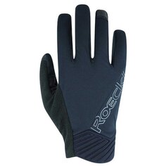Длинные перчатки Roeckl Maastricht Weatherproof, синий
