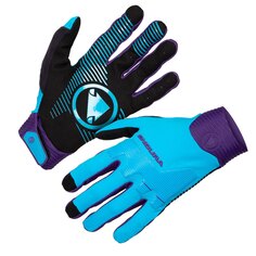 Длинные перчатки Endura MT500 D3O, синий