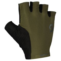 Короткие перчатки Scott Essential Gel Short Gloves, зеленый