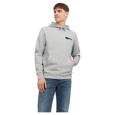 Худи Jack &amp; Jones Corp Logo Play, серый