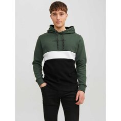 Худи Jack &amp; Jones Reid Blocking, зеленый