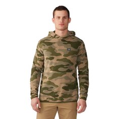 Худи Mountain Hardwear Novelty Microchill Fleece, зеленый