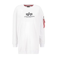 Свитер Alpha Industries Basic OS, белый