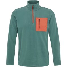 Толстовка на молнии Protest Prtlomono 1/4 Zip, зеленый