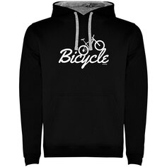 Худи Kruskis Bicycle Two-Colour, черный