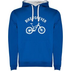 Худи Kruskis Bike Forever Two-Colour, синий