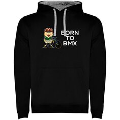 Худи Kruskis Born To BMX Two-Colour, черный