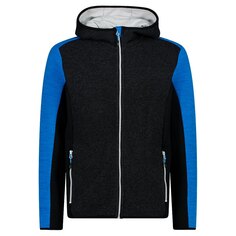 Толстовка на молнии CMP Fix Hood Full Zip 31M1857, синий