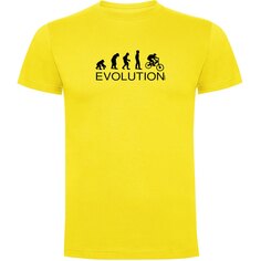 Футболка Kruskis Evolution MTB, желтый