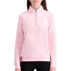 Толстовка Alpha Industries 108030 Half Zip, розовый