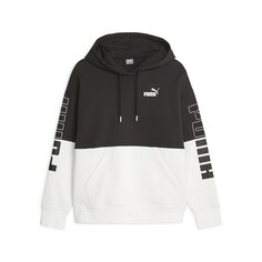 Худи Puma Power Colorblock, черный