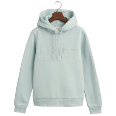 Худи Gant Reg Tonal Shield, зеленый