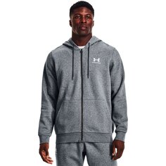 Толстовка Under Armour Essential Fleece Full Zip, серый