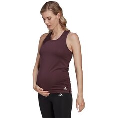 Футболка без рукавов adidas Aeroready Designed 2 Move Sport Maternity, красный