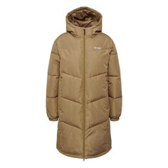 Пальто Hummel LGC Mia Long Puff, бежевый