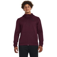 Толстовка Under Armour Fleece Full Zip, фиолетовый