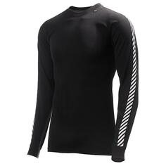 Базовый слой с длинным рукавом Helly Hansen Dry Stripe Crew, черный