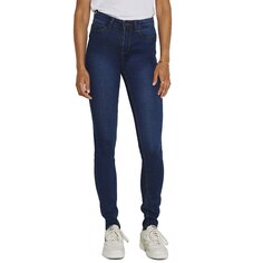 Джинсы Noisy May Callie High Waist Skinny, синий