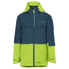 Куртка VAUDE Snow Cup 3 In 1 II Junior Hood, зеленый