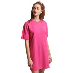 Платье Superdry Code Essential, розовый