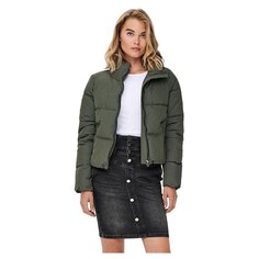 Куртка Only Dolly Short Puffer, зеленый