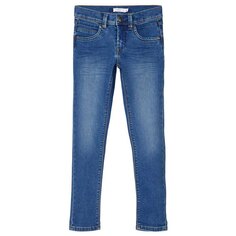 Брюки Name It Silas Denim 2467 Long, синий