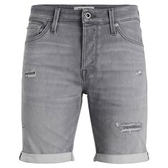 Джинсовые шорты Jack &amp; Jones Rick Org 380 I.K, серый