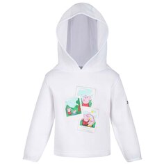 Толстовка на молнии Regatta Peppa Hooded, белый