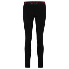Спортивные брюки HUGO Sporty Logo_Leggings 10250835, черный