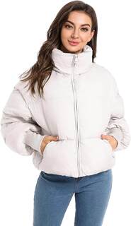 Куртка Orolay Winter Oversized Short Down, белый