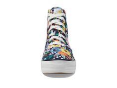 Кроссовки Keds Keds X Rifle Paper The Platform Mid Vintage Blossom, темно-синий