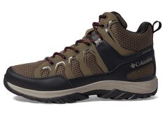Треккинговые ботинки Columbia Granite Trail Mid Waterproof, хаки/черный
