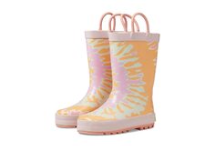 Ботинки Western Chief Kids Tie-Dye Dream Rain Boot (Toddler/Little Kid), розовый