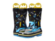 Ботинки Josmo Batman Rain Boots (Toddler/Little Kid), черный