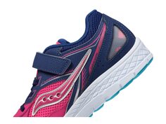 Кроссовки Saucony Kids Cohesion 14 A/C (Little Kid/Big Kid), розовый/темно-синий