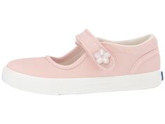 Обувь на низком каблуке Keds Kids Ella (Toddler/Little Kid), розовый