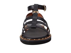 Сандалии COACH Giselle Leather Sandal, черный