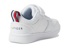 Кроссовки Tommy Hilfiger Kids Cade Court Low Alt (Toddler), белый