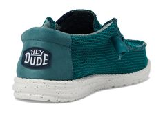 Кроссовки Hey Dude Wally Sport Mesh Slip-On Casual Shoes, бирюзовый