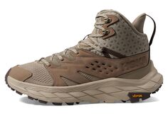 Треккинговые ботинки Hoka Anacapa Breeze Mid, коричневый