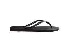 Сандалии Havaianas Slim Flip Flop Sandal, черный
