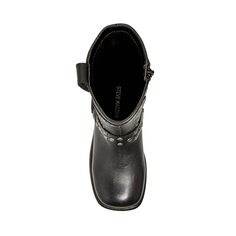 Ботинки Steve Madden Kids Valent (Little Kid/Big Kid), черный