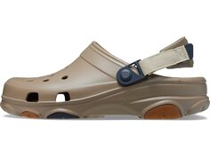 Сабо Crocs Classic All-Terrain Clog, хаки/мульти