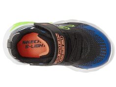 Кроссовки SKECHERS KIDS Flex Glow Bolt 400138N (Toddler), черный/синий