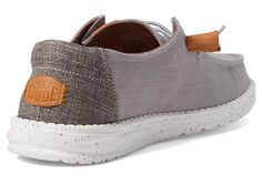 Кроссовки Hey Dude Wendy Washed Canvas Slip-On Casual Shoes, серый
