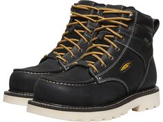 Ботинки KEEN Utility Cincinnati 90 Degree 6&quot; Waterproof, черный/песочный