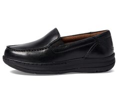 Лоферы Florsheim Kids Central Jr. Moc Toe Venetian Loafer (Toddler/Little Kid/Big Kid), черный